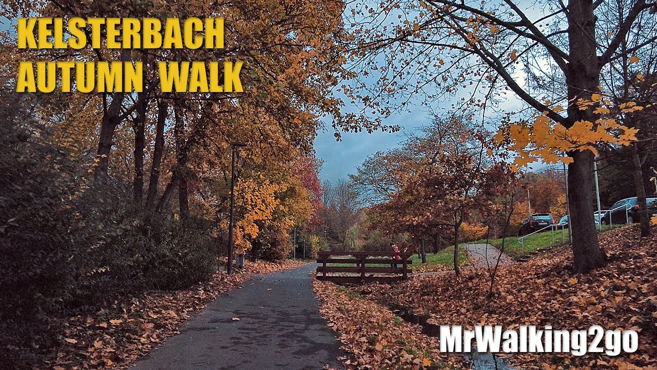 Kelsterbach late Autumn Walk Germany [4K60]