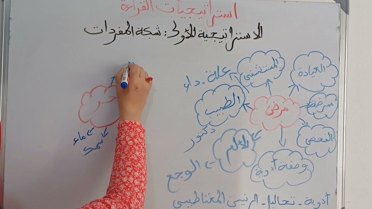 استراتيجيات القراءة: الاستراتيجية الأولى- شبكة المفردات