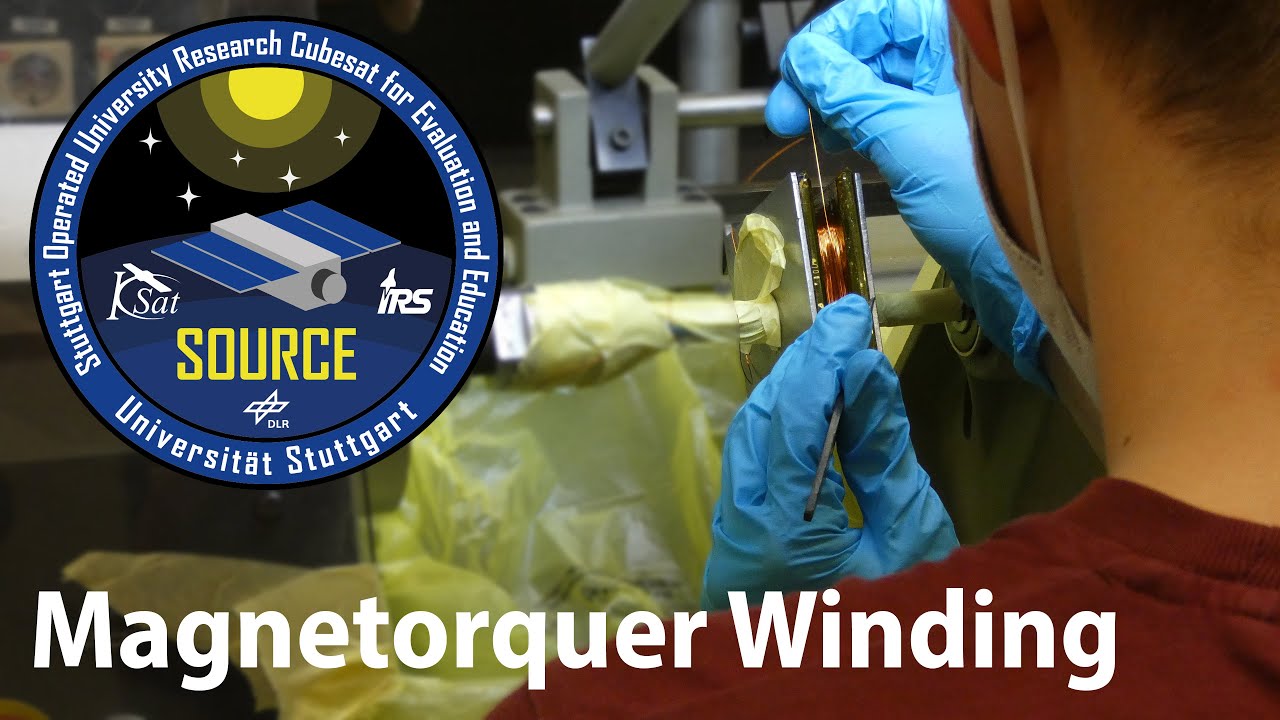 Making a CubeSat Magnetorquer Coil | SOURCE