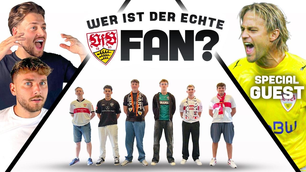 1 Stuttgart Fan vs. 5 Fake Fans | Wer ist der ECHTE?