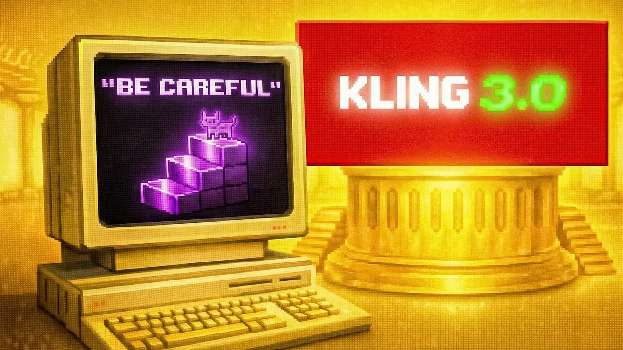 I Literally Made Motion Graphics 10x Faster Than After Effects Using Kling 3.0