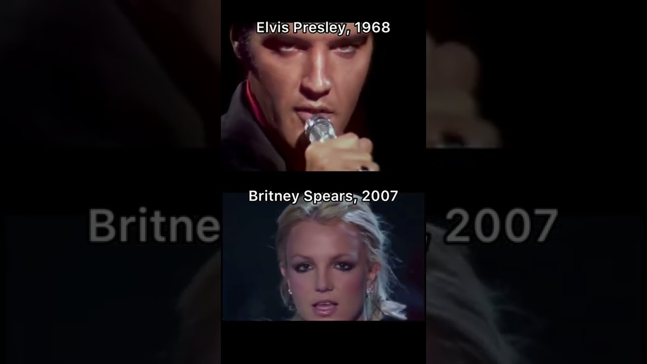 iconic #fyp #princessofpop #britneyspears #elvispresley #2007 #vmas #britney
