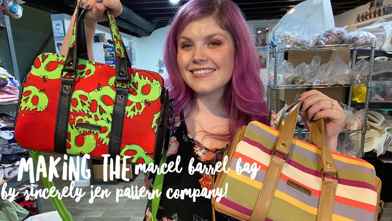 Making the Marcel Barrel Bag by Sincerely Jen Pattern Company!