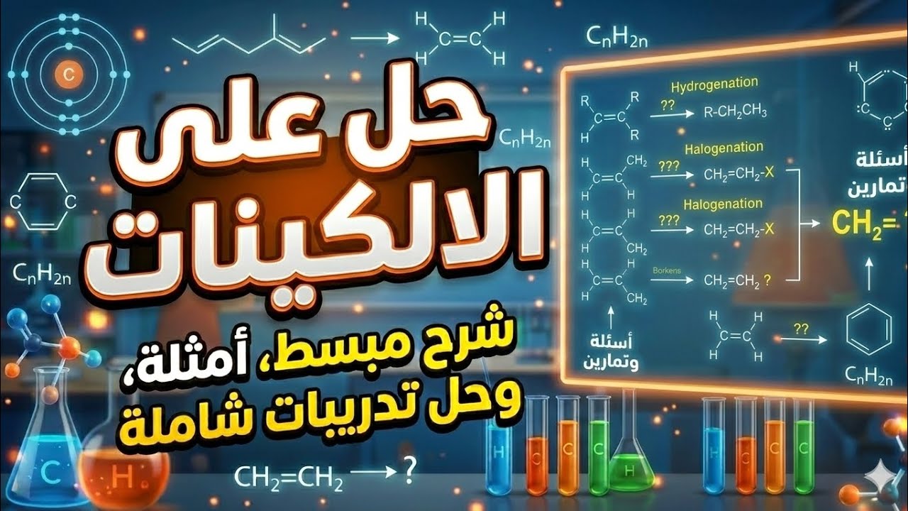 حل على الالكينات 