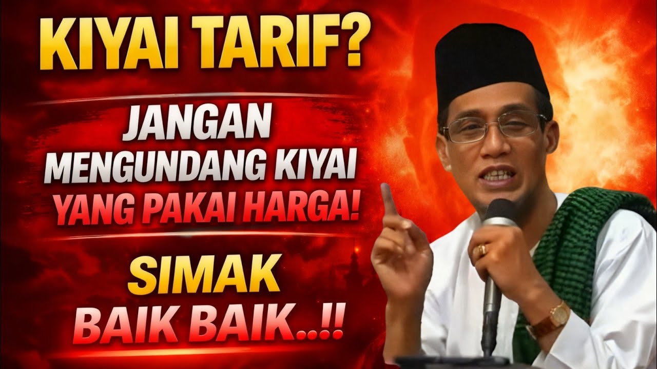Viral! Soal Kiyai Tarif… KH Mukhlason Rosyid Buka Suara