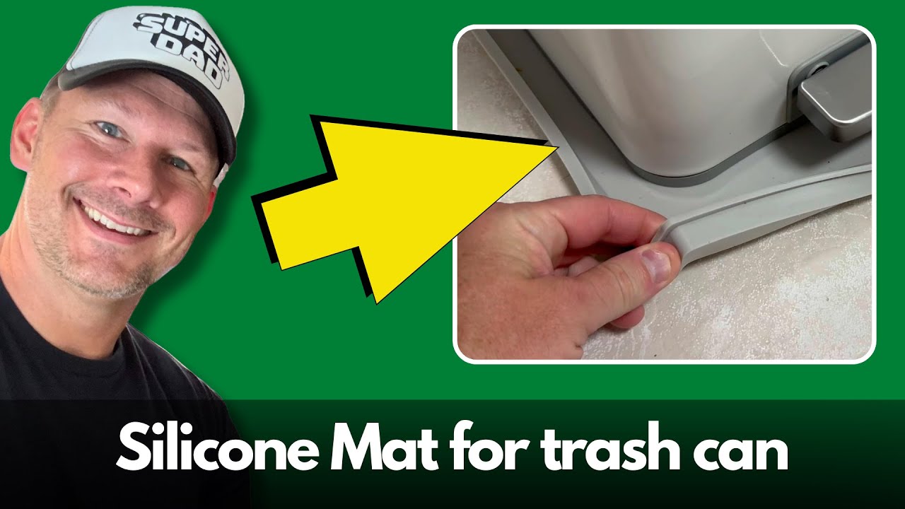 Best Silicone Mat for standing trash can (or dog bowls!) review