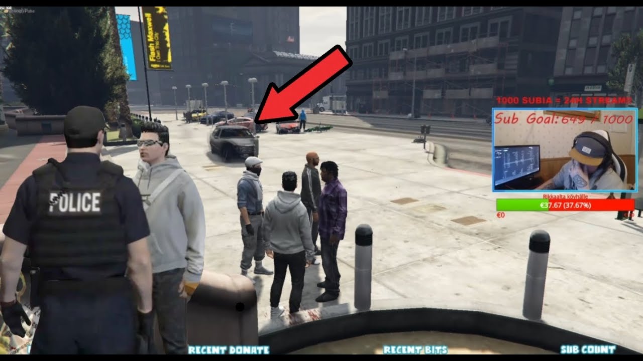 GTA V RP - Risto kylillä #3