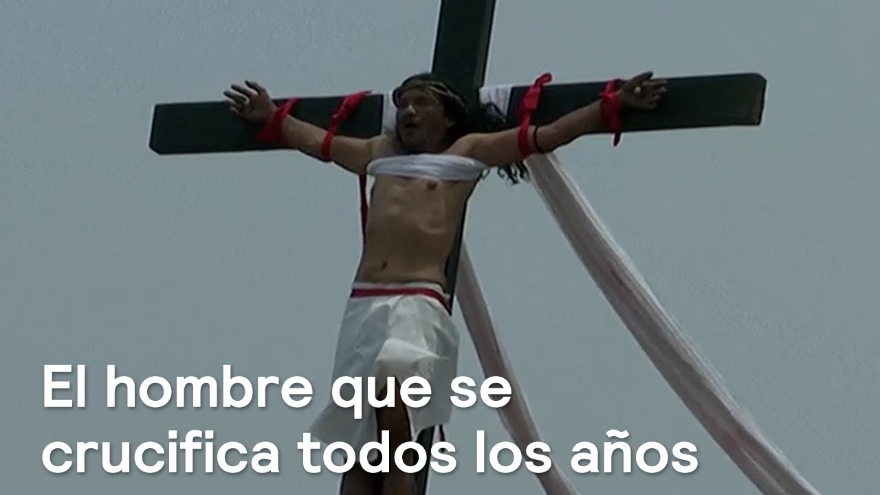 Se crucifica todos los años - Viacrucis - En Punto con Denise Maerker