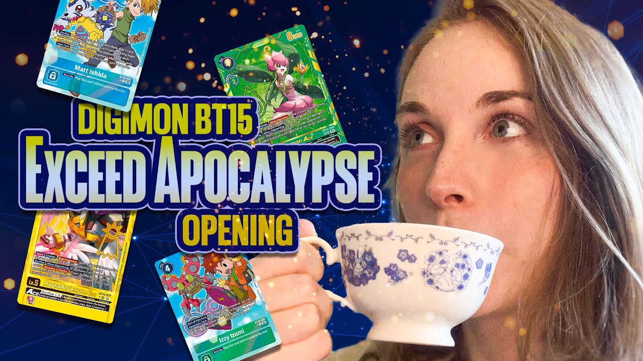 BT15 Digimon Exceed. Прокладываю себе путь сквозь эту коробку, словно в апокалипсисе.