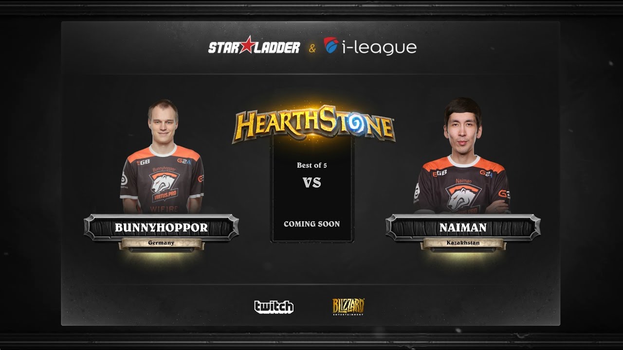 [RU] BunnyHoppor vs Naiman | SL i-League Hearthstone StarSeries Season 3 (13.05.2017)