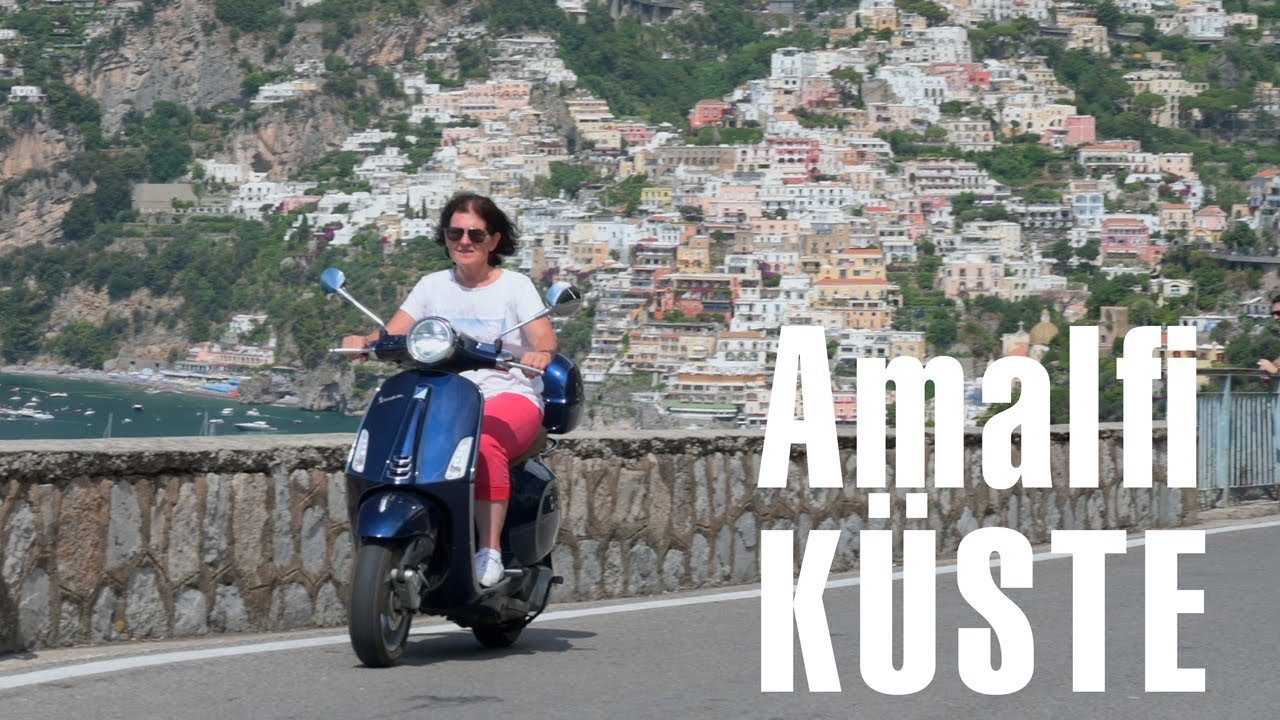 Amalfiküste - Italien  mit der Vespa GTS 300 HPE - Equalizerfimdrehorte