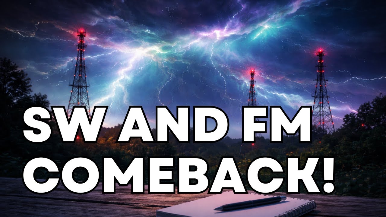🎙️The SWL News Report: SW Returns! Radio Farda from INSIDE Iran! Hams Arrested And More