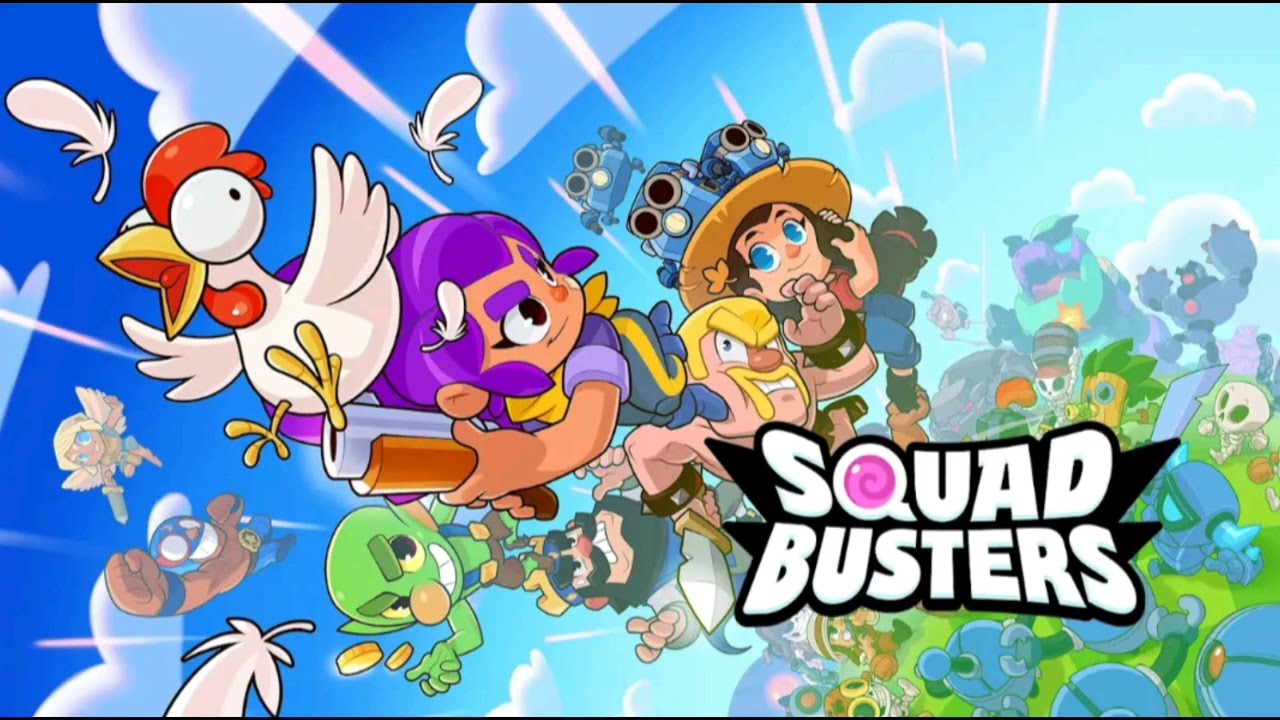 Squad Busters music ost - Main Menu 