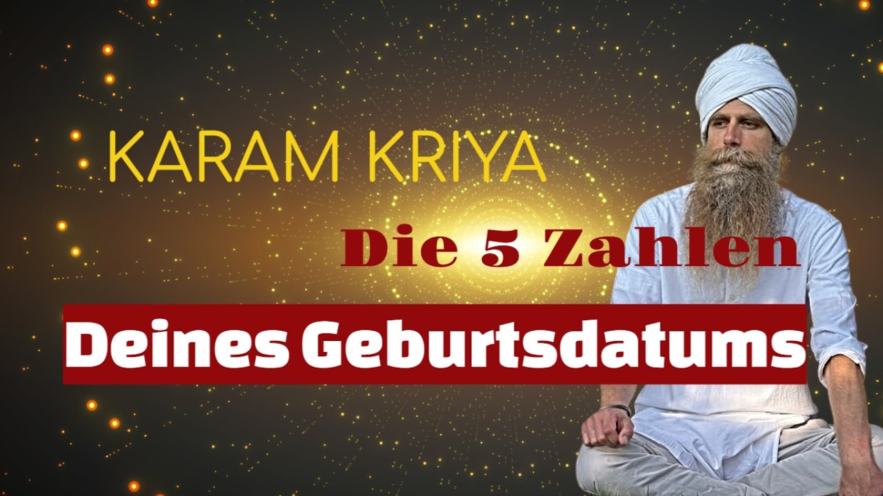 Die 5 Zahlen des Geburtsdatums & Ermittlung Deiner persönlichen Wegzahl für 2025