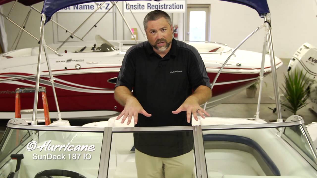 Hurricane SunDeck 187 IO Product Walk-Through