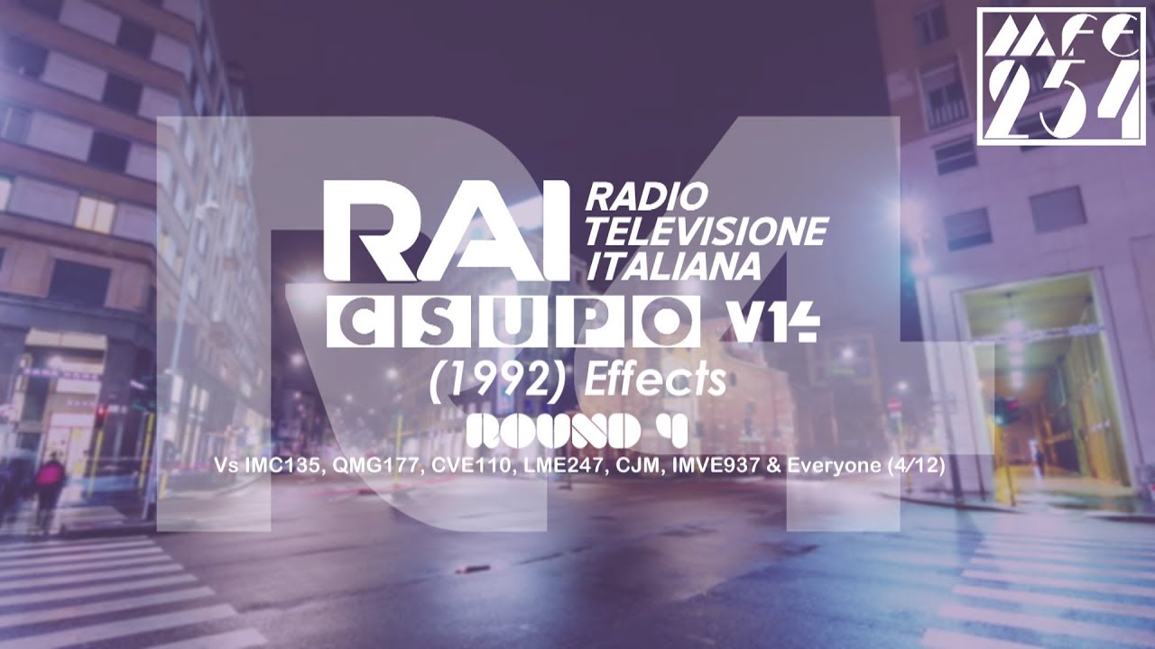 RAI Csupo V14 (1992) Effects R4 Vs IMC135, QMG177, CVE110, LME247, CJM, IMVE937 & Everyone (4⁄12)