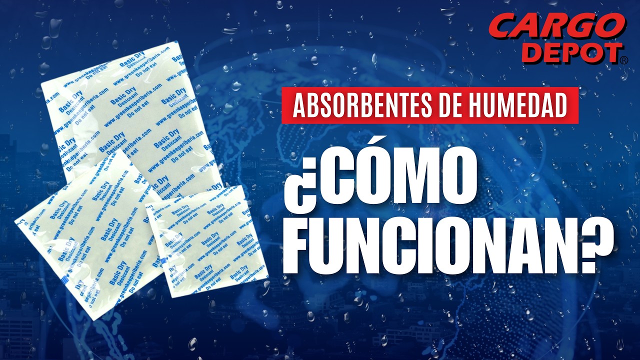 &iquest;C&oacute;mo Funcionan Los Absorbentes De Humedad?💧 | Cargo Depot