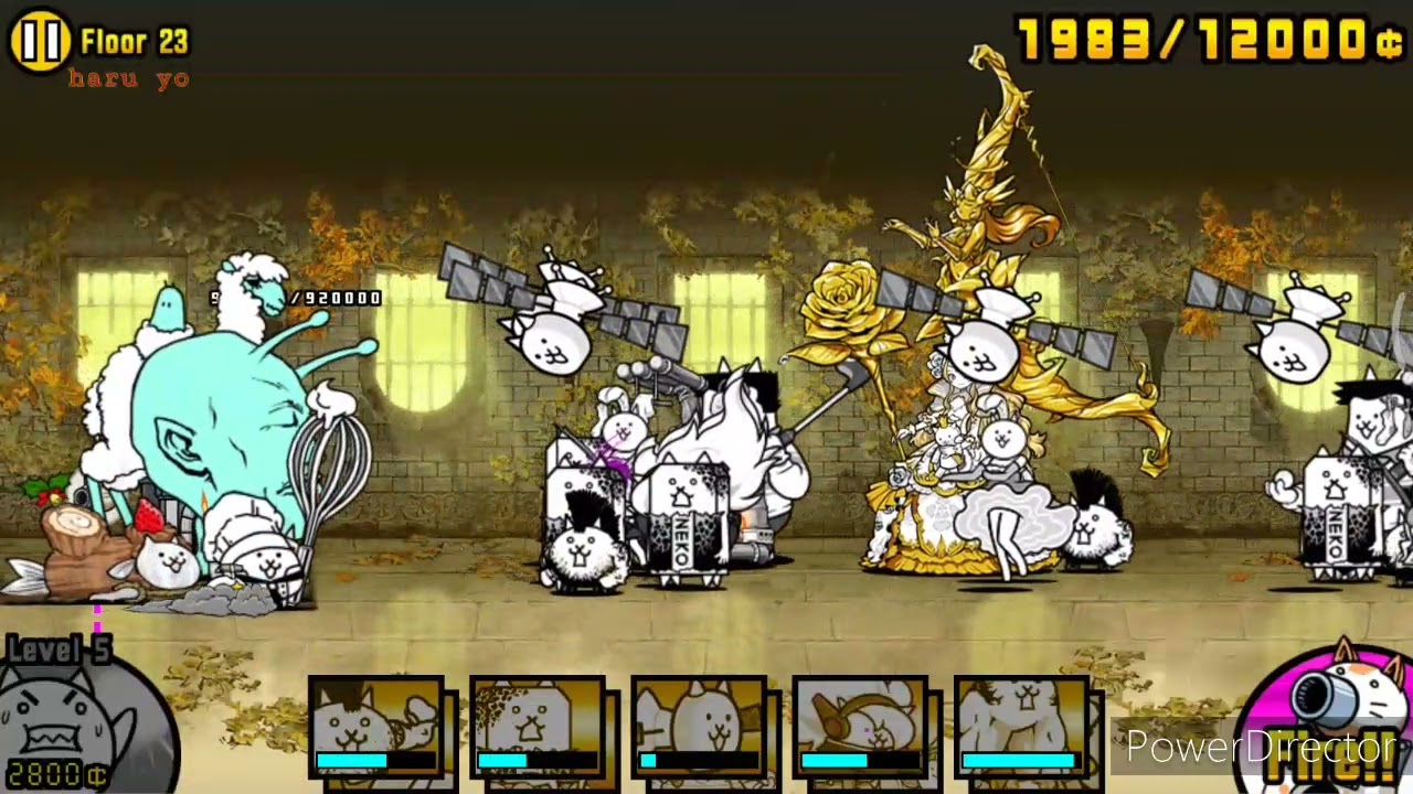 The Battle Cats - Infernal Tower Floor 23