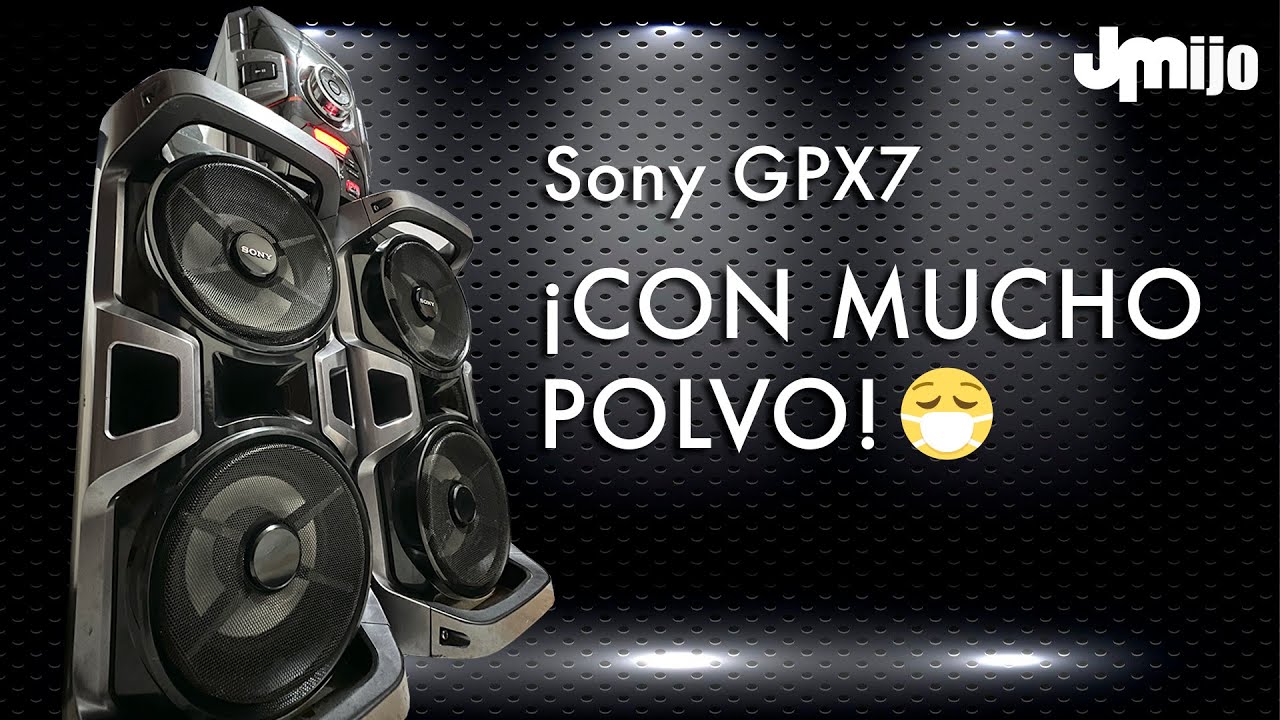 Restaurando un Sony MHC-GPX7