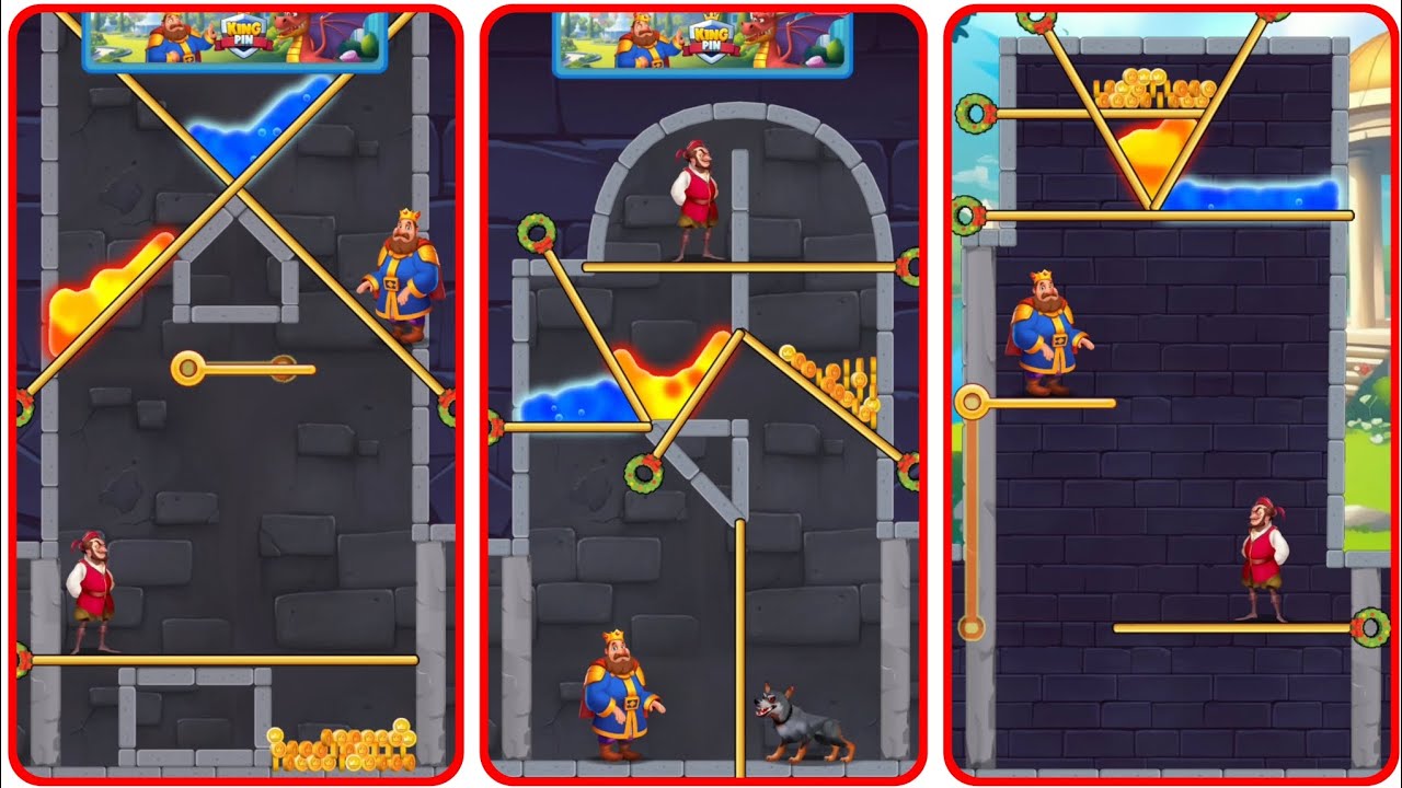 King Pin: Puzzle Quest All Levels 171-180 Game Walkthrough | King Pin Puzzle Game Answers