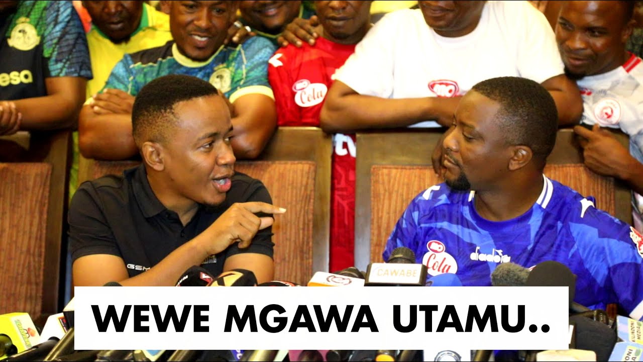 AHMED ALLY NA ALLY KAMWE NGUMI MKONONI/WAKUTANA TENA SERENA/WAJA NA BONGE LA MECHI KMC/TAMBO ZAO