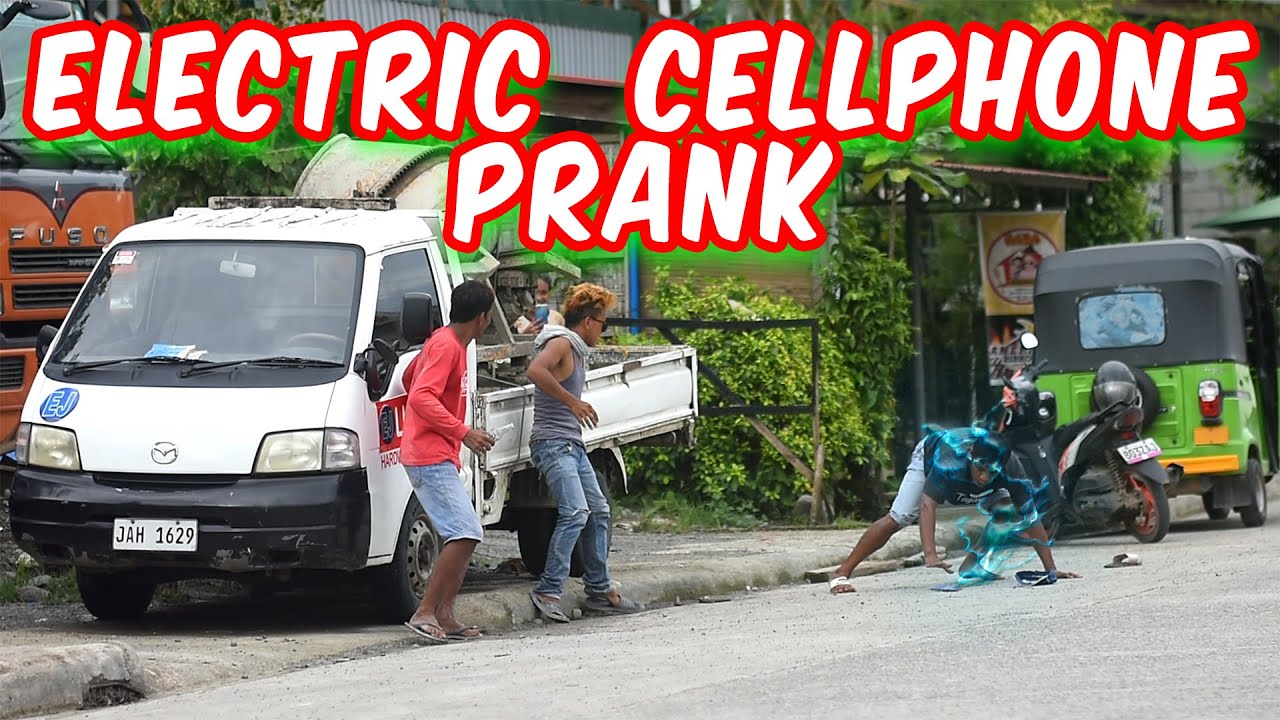 ELECTRIC CELLPHONE | PUBLIC PRANK