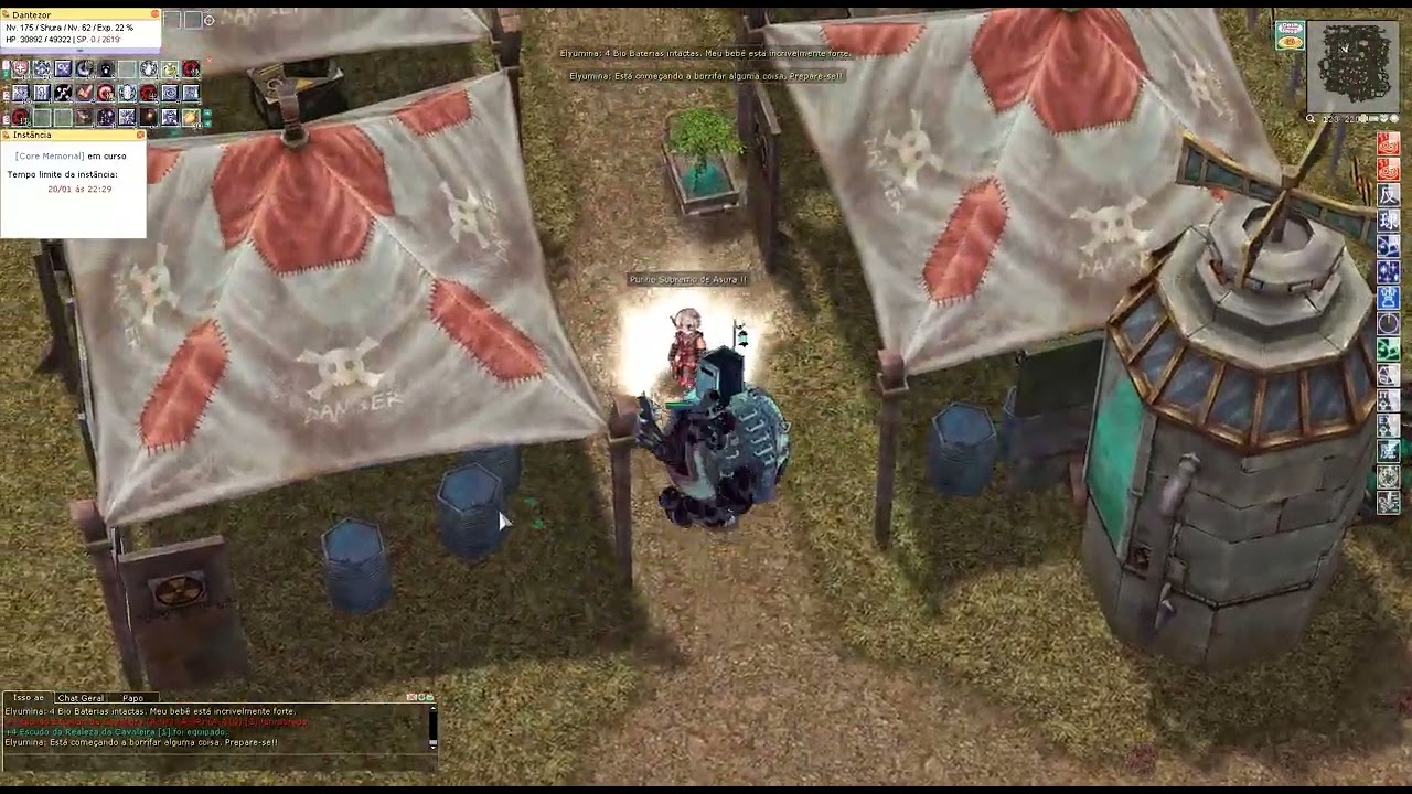 Ragnarok  Online LATAM Shura Tempestade Instancia Memorial COR