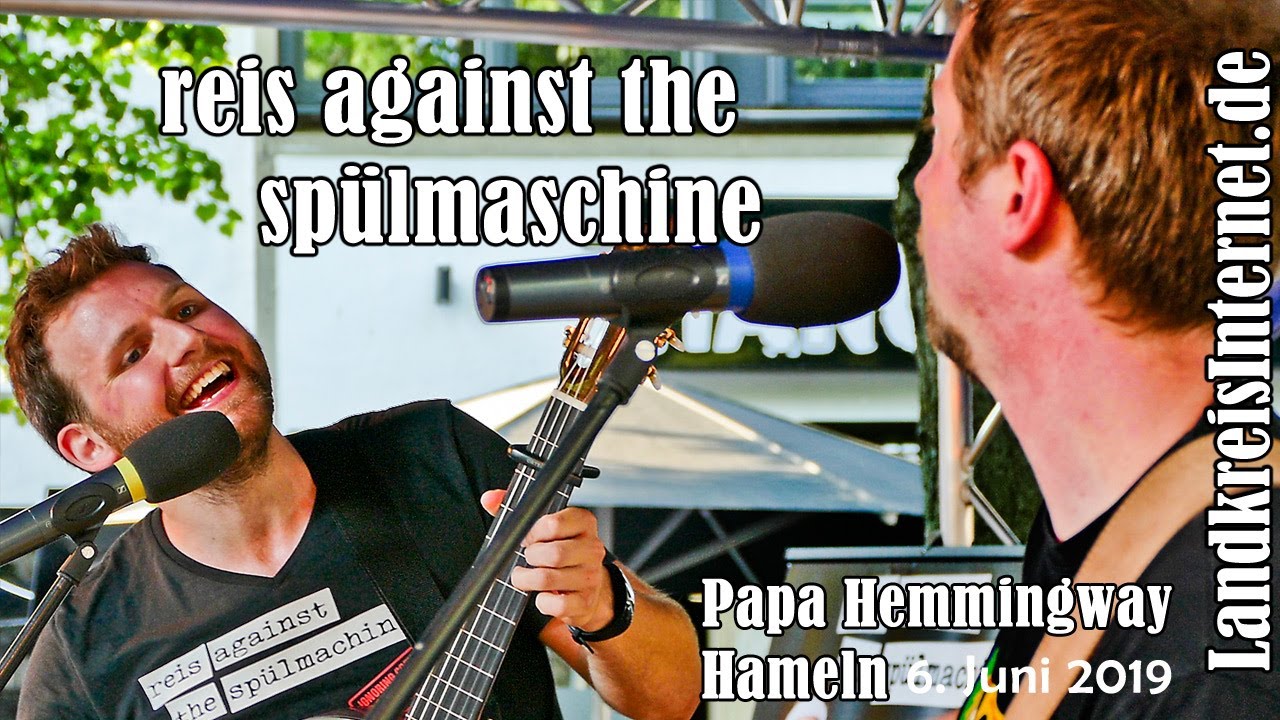 Papa Hemmingways Spülmaschine voller Reis - leider geil