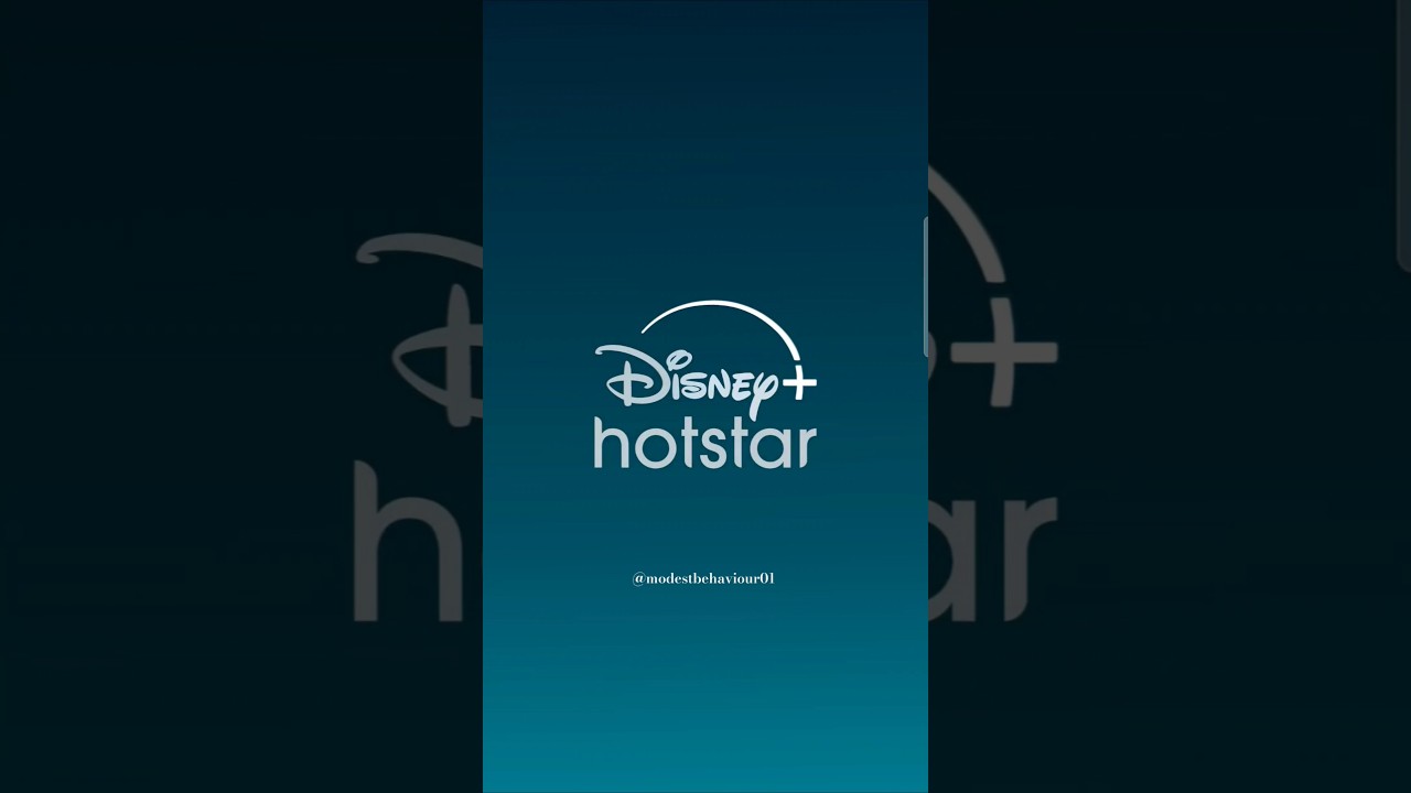 Disney plus hotstar & Jiohotstar splash screen animation #hotstar #jiohotstar #disneyplus #animation