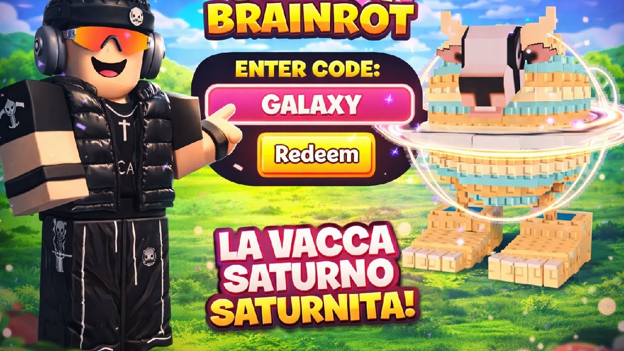 LA VACCA SATURNO SATURNITA SECRET CODE ROBLOX STEAL A BRAINROT