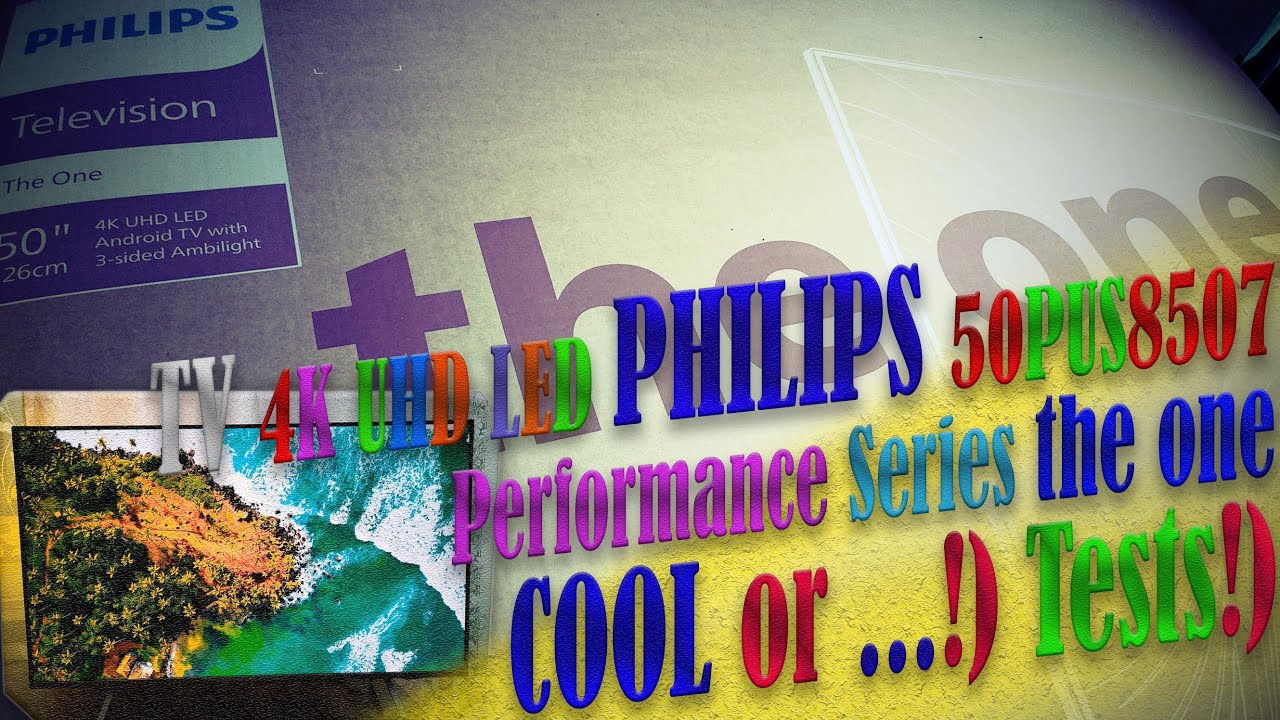 LED телевизор 4K Ultra HD Philips 50PUS8507 The One. Чё, за ЛЕПОТА!)