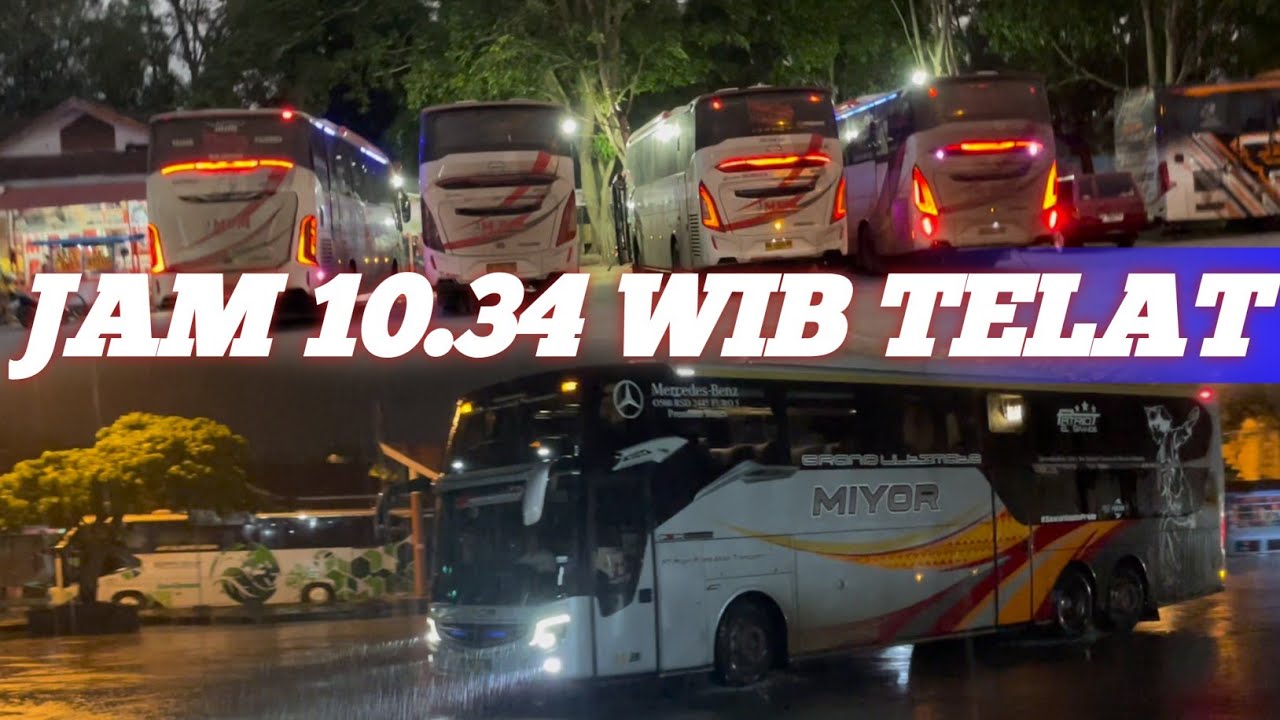 Tidak seperti biasa nya miyor jam 10.34 wib masuk telat hampar tengah malam 
