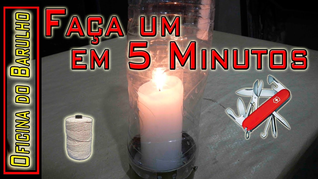 Conheça o melhor Lampião para Acampar do mundo - Oficina do Barulho