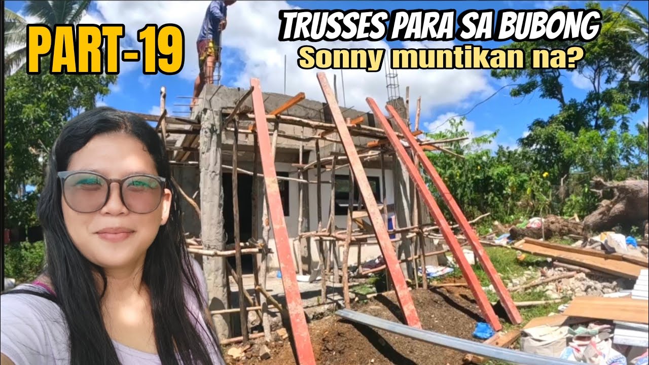 PAGPUTOL NG TRUSSES PARA SA TERRACE | MUNTIKAN NA???