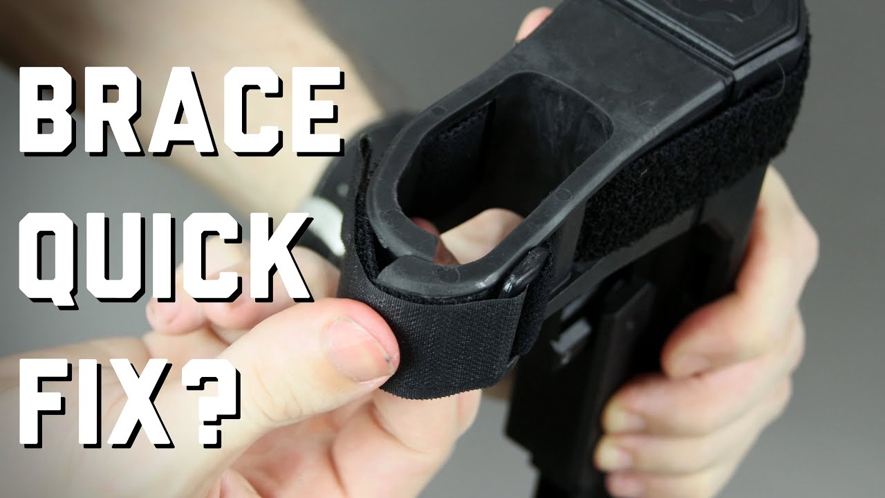 Pistol Brace Split Tip