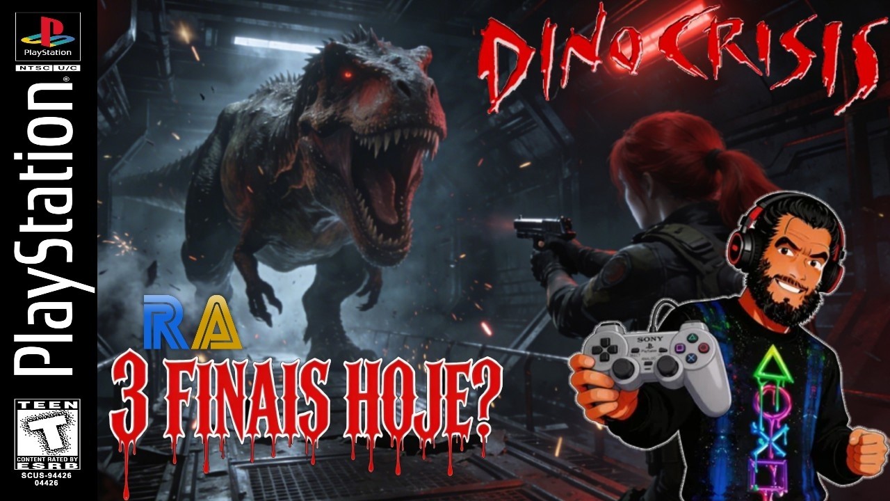 DINO CRISIS – BUSCANDO OS 3 FINAIS + RUN DE CONQUISTAS | RetroAchievements