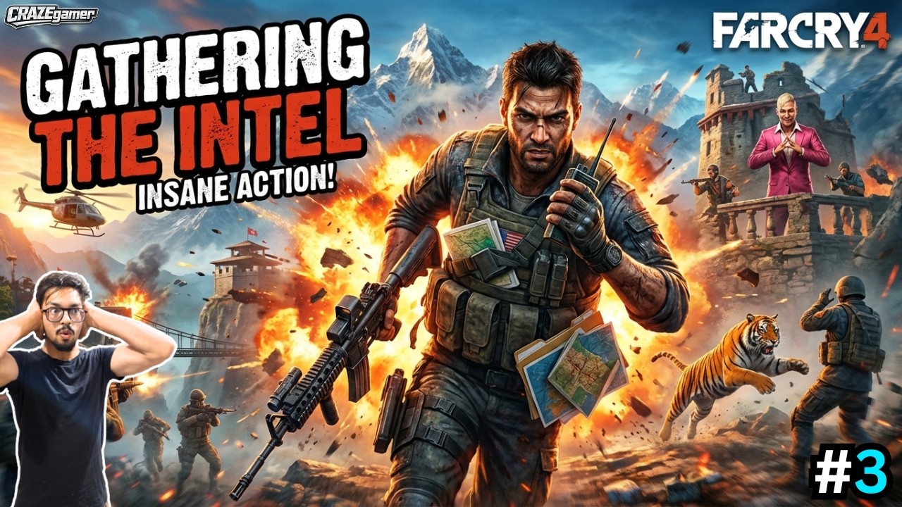GATHERING THE INTEL II SABAL GETS NAD AT ME II FAR CR 4 GAMEPLAY #3
