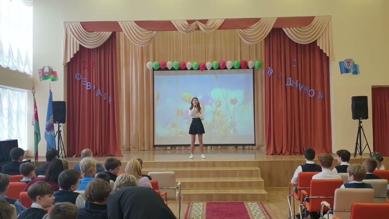 Наш концерт к 23 февраля )