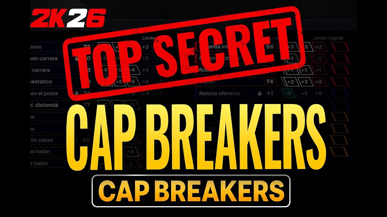 👉 ¿Qué son los CAP BREAKERS en NBA 2K26? 🚀 Guía completa para mejorar tu jugador