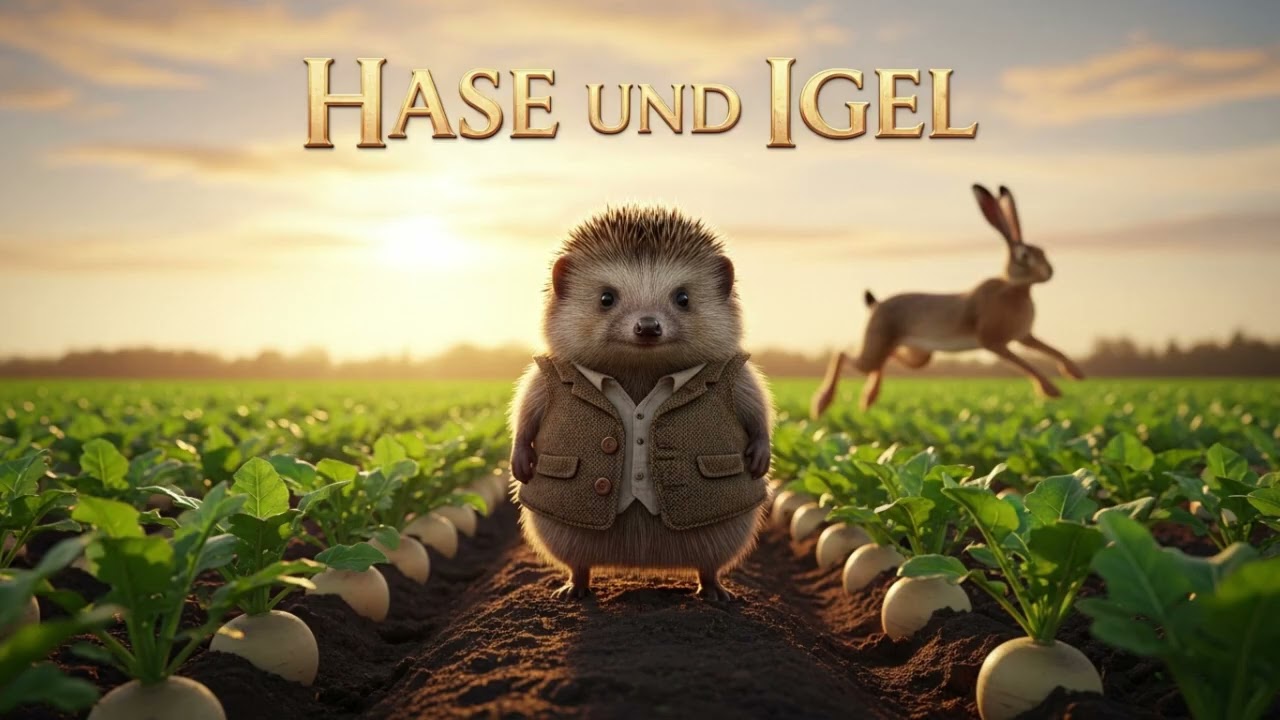 Hase und Igel - Das komplette H&ouml;rbuch (40 Min) | Ein Grimm'sches M&auml;rchen neu erz&auml;hlt