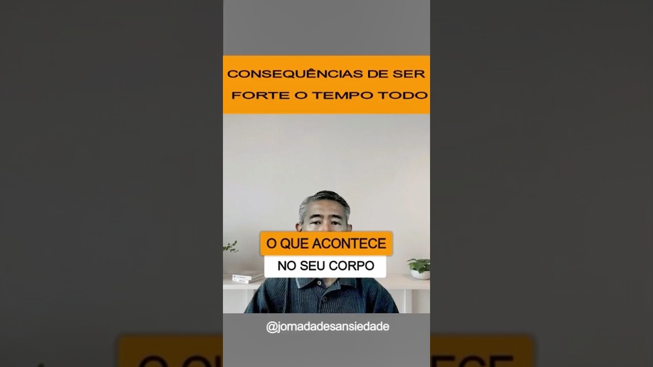 Ser forte o tempo todo tem um preço... e o seu corpo é quem paga a conta. 🧠💥