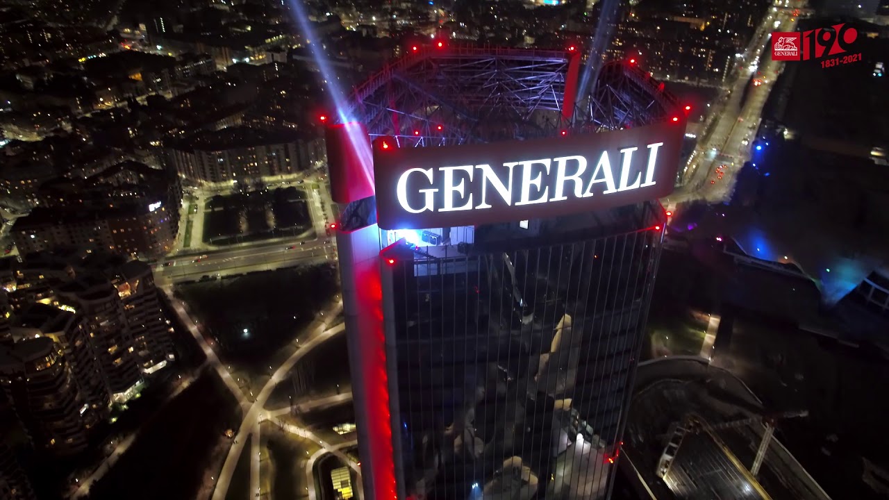 Generali Tower Illumination