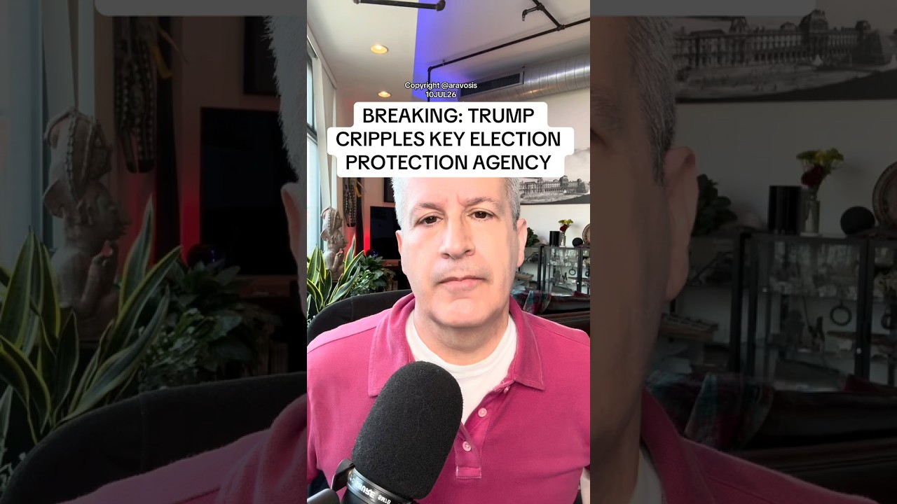 Trump just kneecapped the federal agency that helps protect our elections.