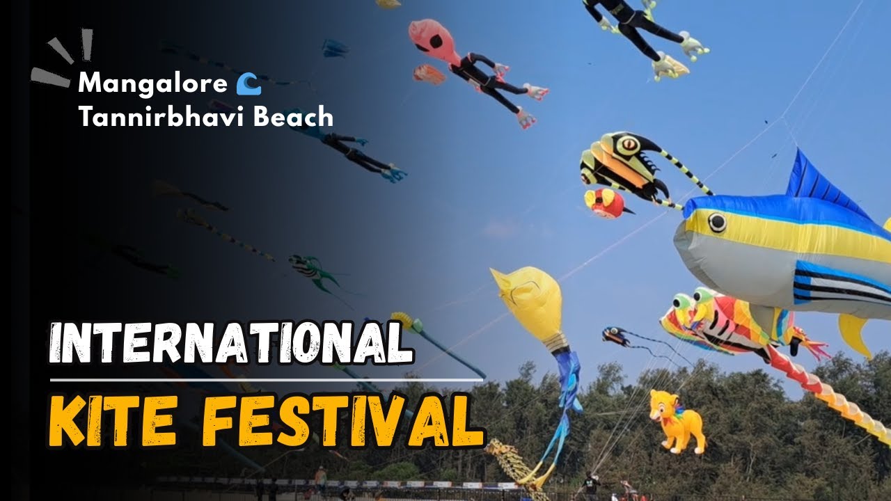 Mangalore International Kite Festival 🪁 Giant Kites from Around the World! 🌍