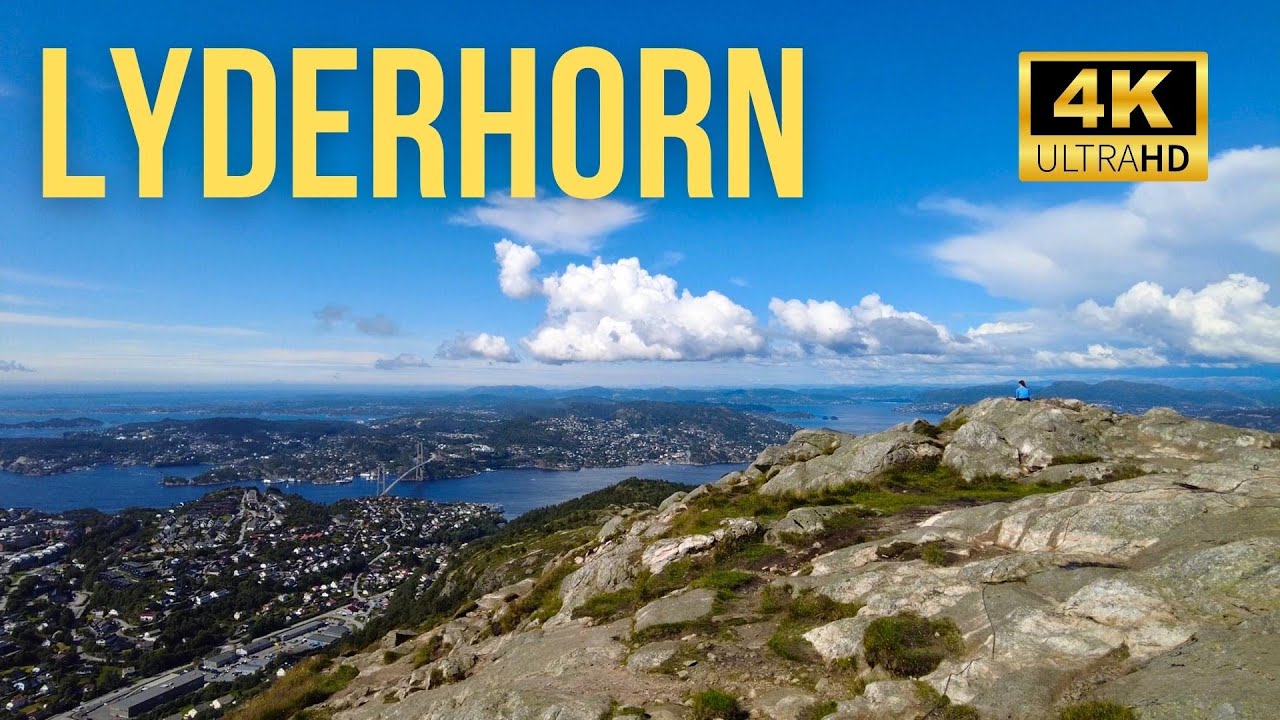 Norway Hike: Lyderhorn [4K] 🇳🇴