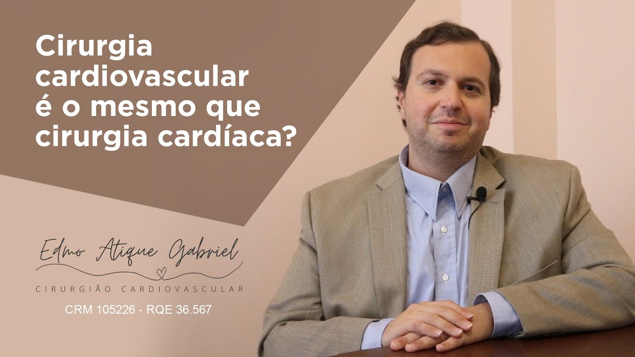 Cirurgia cardiovascular é o mesmo que cirurgia cardíaca?