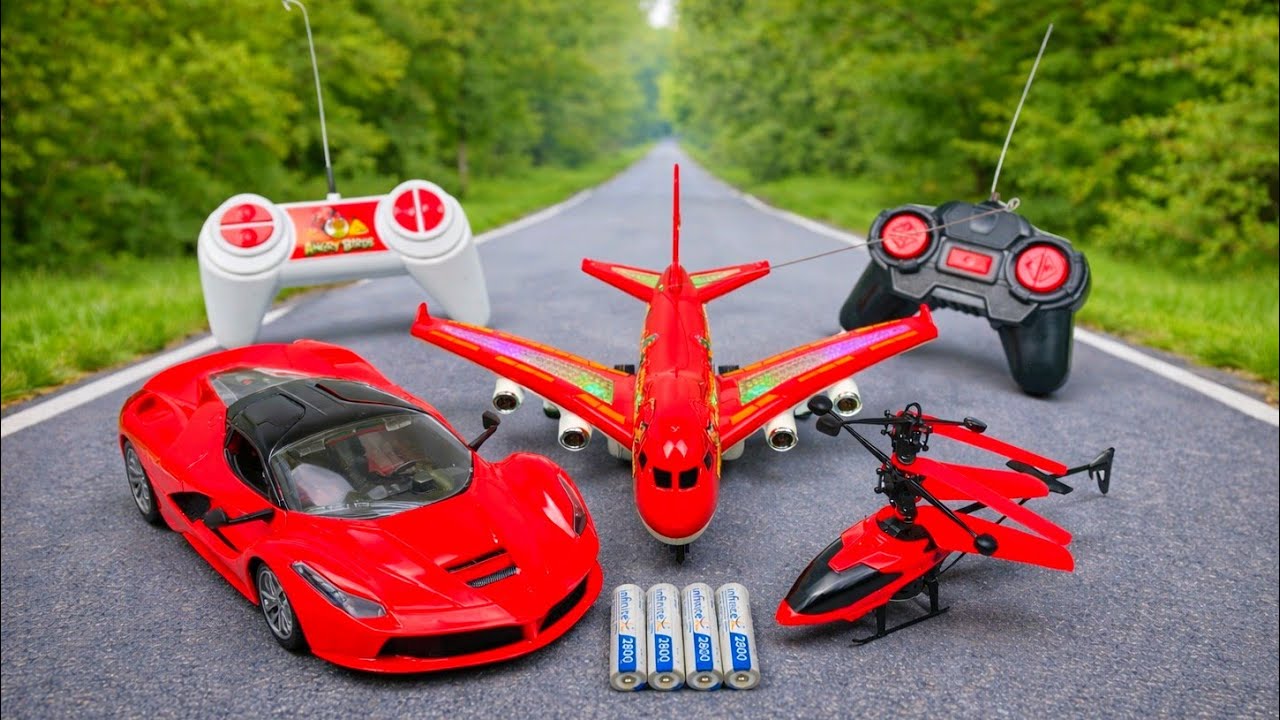 Radio Control Airplane A380 | Rc Helicopter | Rc Car | Airbus A380 | Plane | 3D Lights Airbus A38O