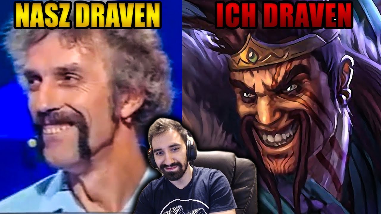 PRAWDZIWY DRAVEN WYSTĄPIŁ W TELETURNIEJU - KŁAMCZUCH