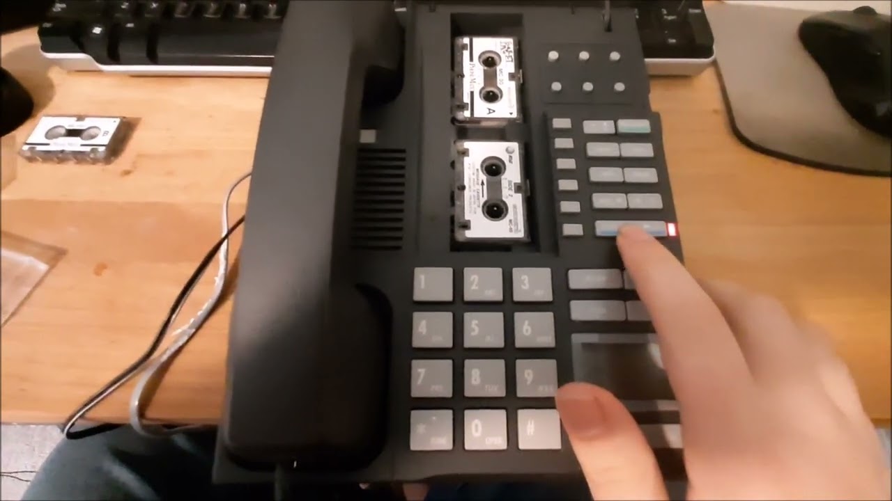 Grandpa's Answering Machine Tapes Played with Phonemate 7850 for Youtube