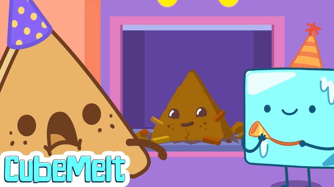 Cozinhando biscoitos com CubeMelt | Episódio divertido! 🍪✨Desenho Infantil | Hooplakidz Tv Brasil